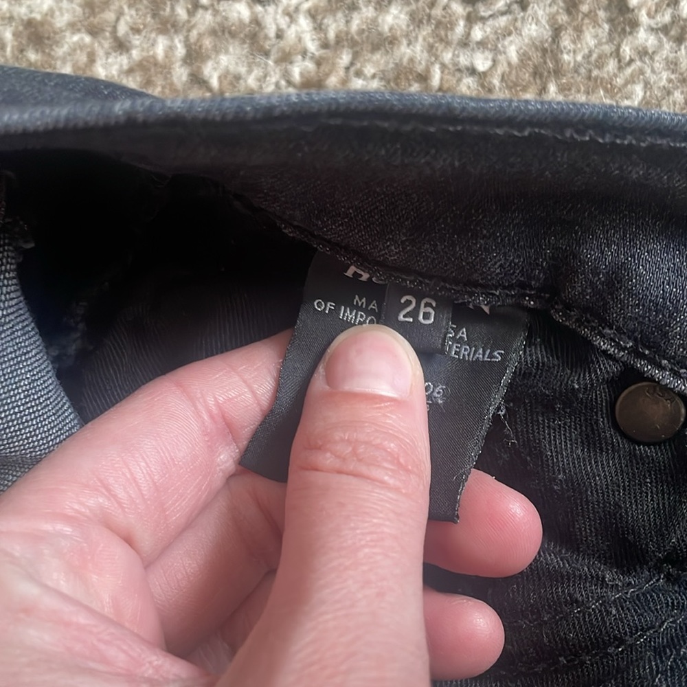 Hudson Luna Midrise Crop S.S. Raw Hem Jeans - Picture 8 of 8